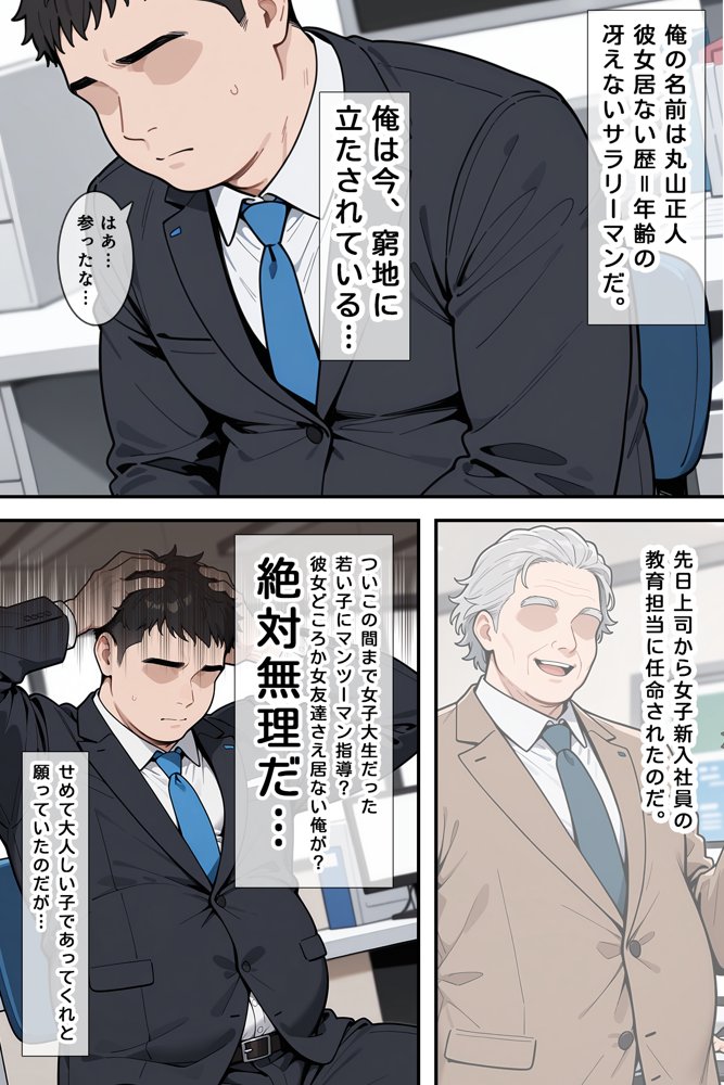 あざとい系新卒ギャルにガチ恋されてしまった話 エロ同人誌画像 001