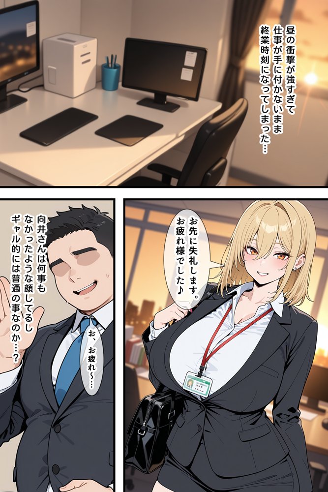 あざとい系新卒ギャルにガチ恋されてしまった話 エロ同人誌画像 007