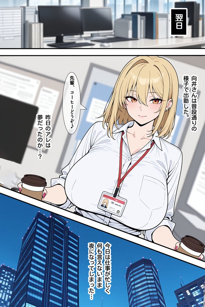 あざとい系新卒ギャルにガチ恋されてしまった話 エロ同人誌画像 029