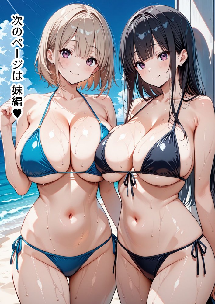 義理のJ◯姉妹とイチャラブ性活 〜巨乳姉妹丼〜 エロ同人誌画像 013