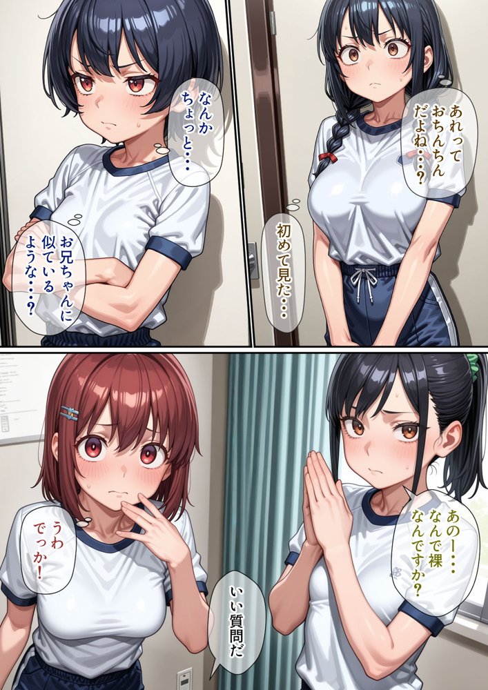 妹のクラスの身体検査に潜入してみた エロ同人誌画像 019